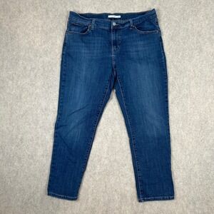 Levi's Boyfriend Jeans Womens 32 Blue Medium Wash Denim Mid Rise
